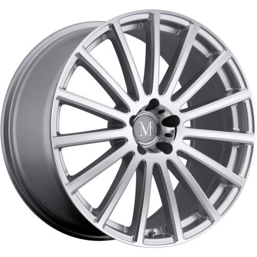 18x8.5 silver mandrus rotec wheels 5x112 +32 audi tt tts