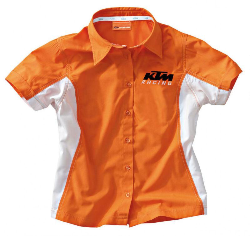 Brand new ktm women's team shirt orange women's size medium upw088613