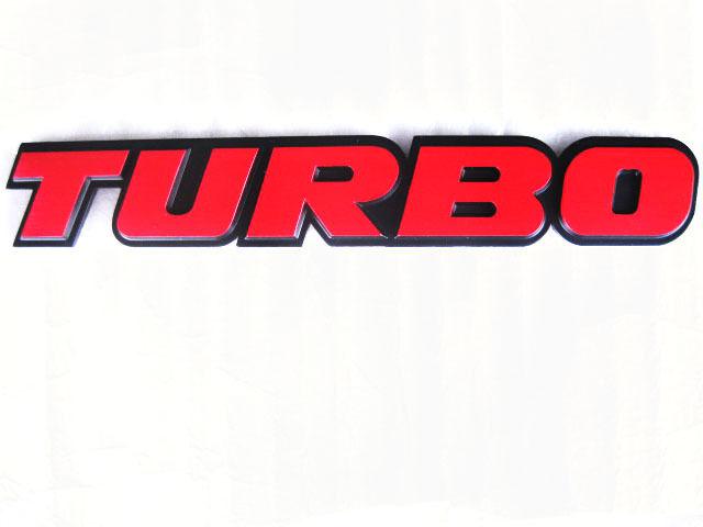 Mitsubishi nissan toyota car logo turbo badge emblem 3d “red”