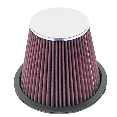 K&n air filter element filtercharger conical cotton gauze red 5.5" dia inlet ea