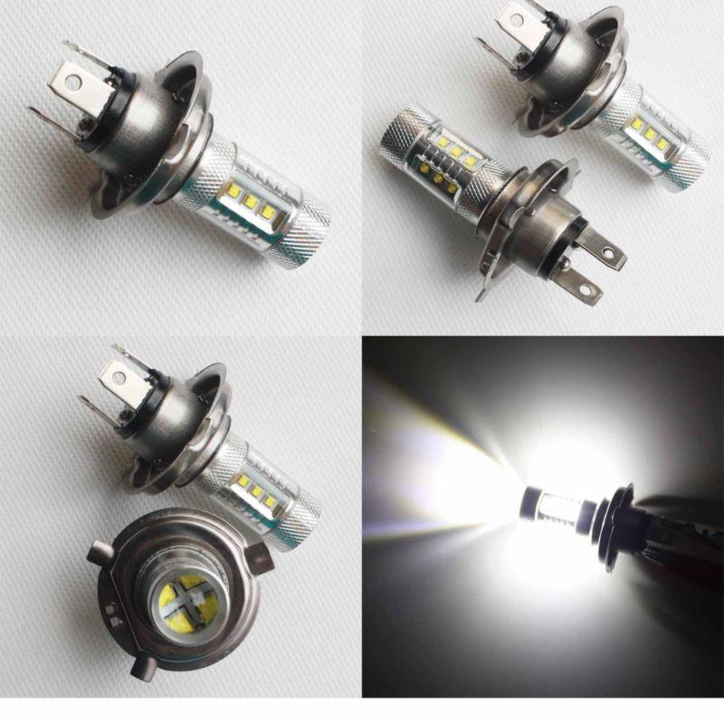 2x80w h4 super bright cree-xbd non-polarity led car fog light auto fog lamp bulb