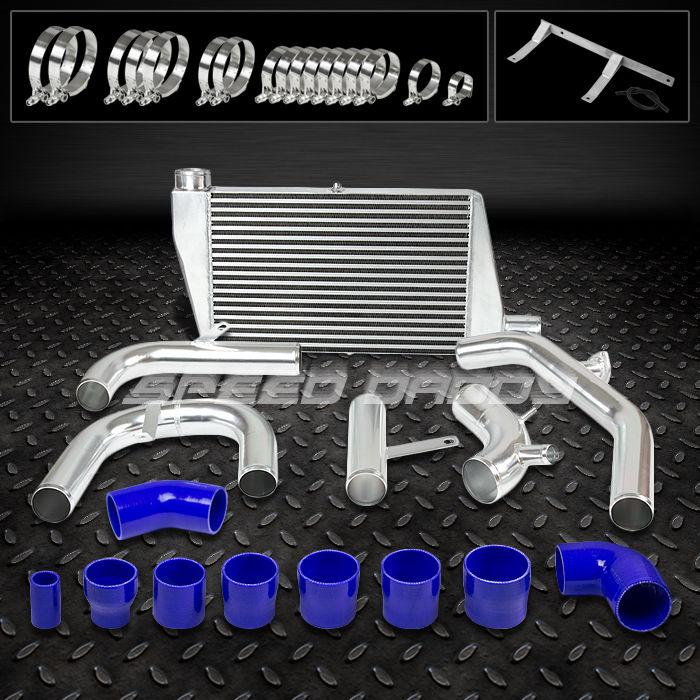 Bolt-on full aluminum bar&plate turbo intercooler+piping 08-12 mit evo 10 x cz4a