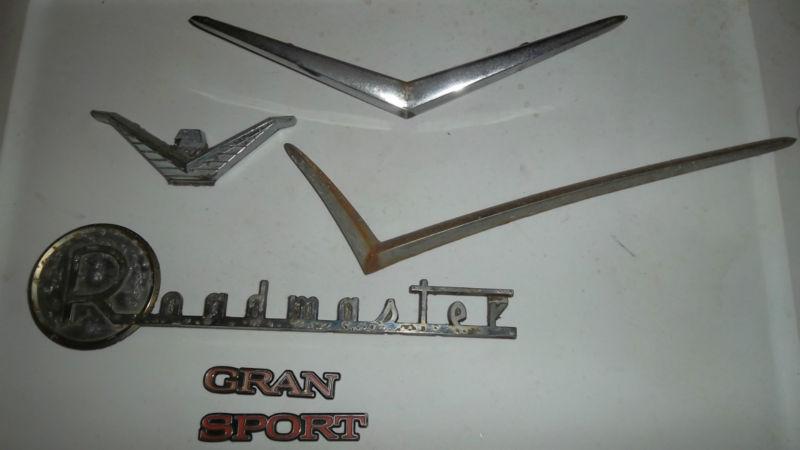 1950's car emblems ,,, lot of (6) not reproduction