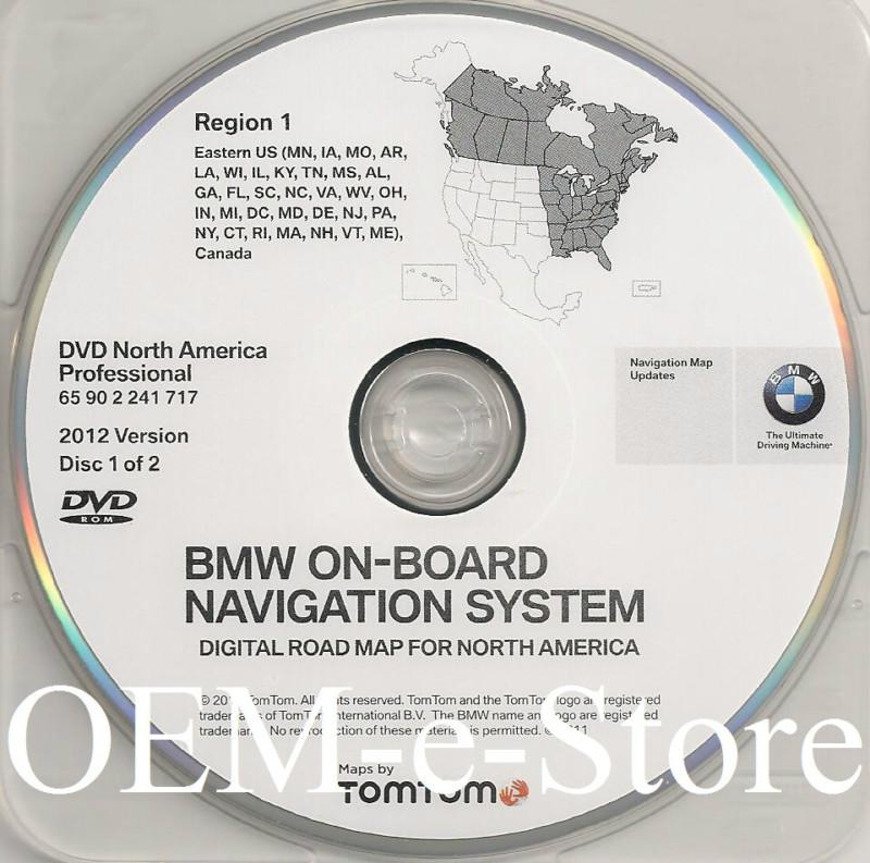 2012 update east 2007 2008 2009 bmw x5 x6 xdrive50i xdrive35i navigation dvd map