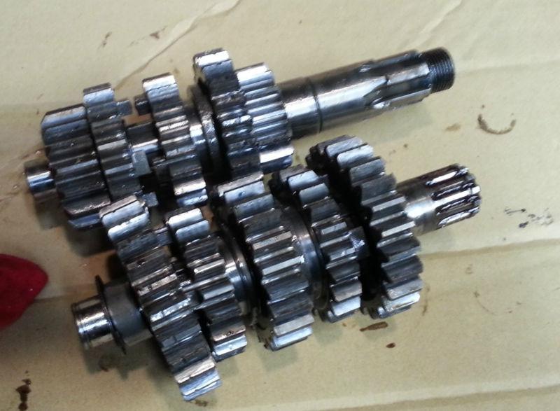 Suzuki rm250 rm 250 transmission gears shafts tranny rm125  01 02 03 04 05 06