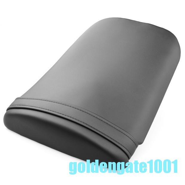 Black rear passenger seat cover pillion for honda 2003-2006 cbr 600rr f5 leather