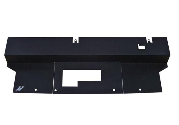 Mishimoto ford mustang air diversion plate, 1999-2004 black 