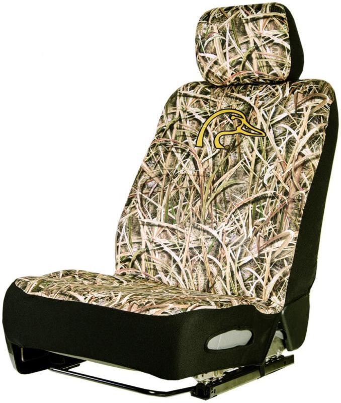 Mossy oak blades ducks unlimited neoprene seat cover - low back seat cover