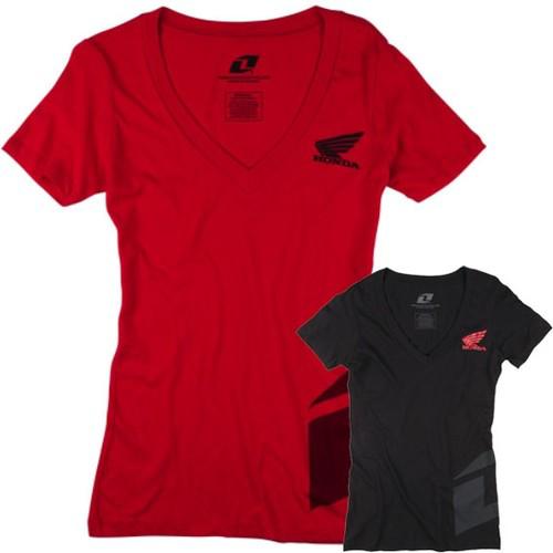 2013 one industries honda commute women's casual tops tees short sleeve t-shirts