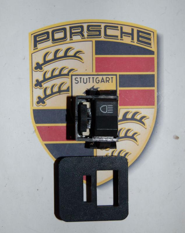 Porsche 924 944 & others - headlight switch/dimmer control with bezel black! #1