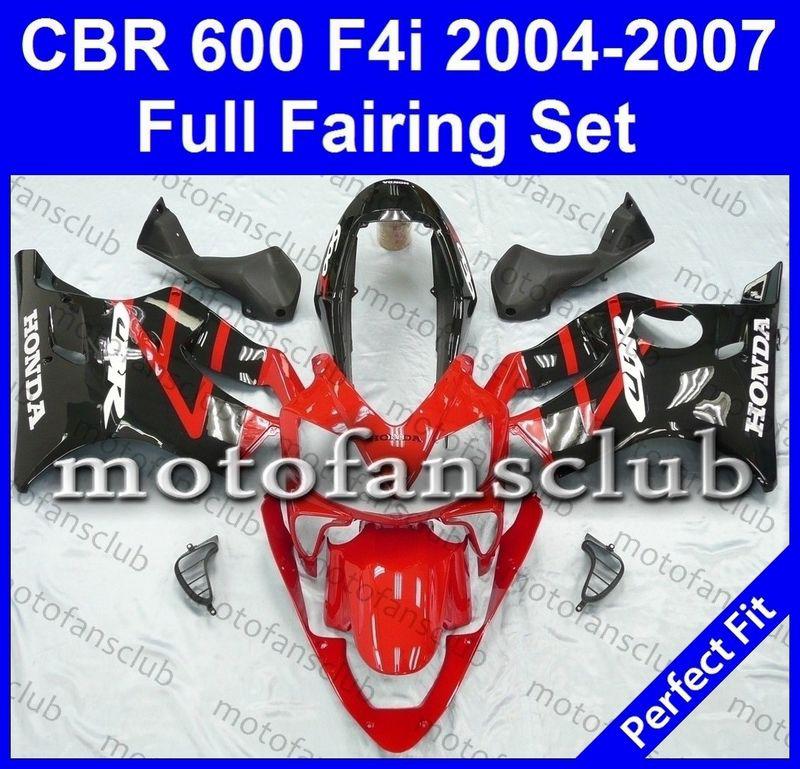 Fit honda cbr600 f4i 04 05 06 07 cbr 600f 2004 2005 2006 2007 fairing #09 c