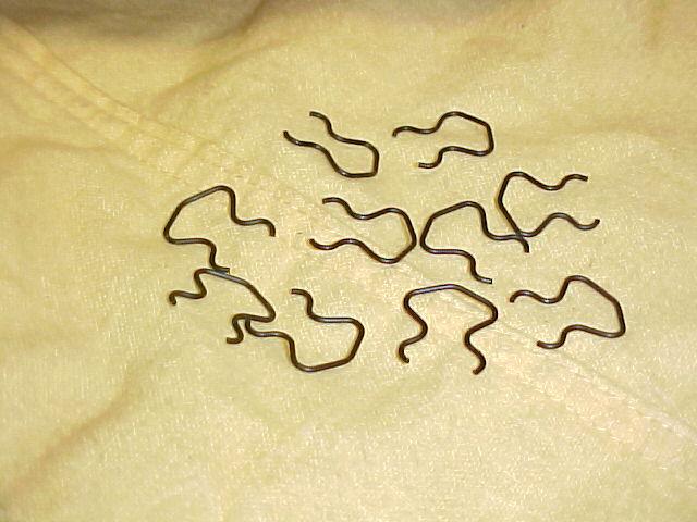 Harley,sportster,73-85 new,handlebar  wiring retaining clips,10 pack, oe style