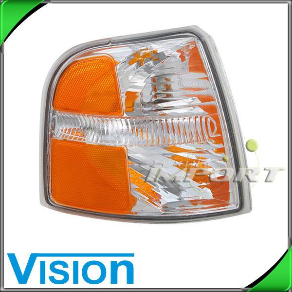 Passenger right side corner signal light lamp new 2002-2003 ford explorer xl xlt