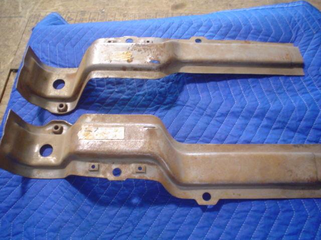 1965 66 67 68 69 gm floor braces l&r  chev pontiac impala bel air biscayne new  