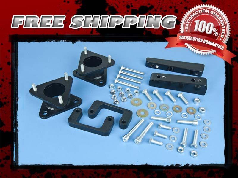 Black aluminum coil spacer block lift kit front 3.5" differential drop 4x4 4wd