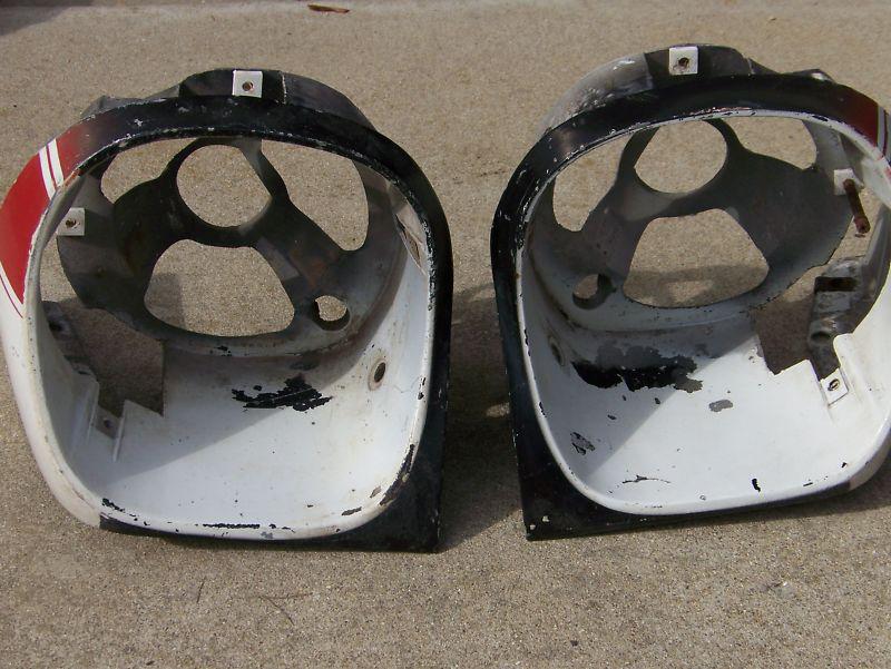 Chevrolet 74,77 camaro fender extensions (headlamp bodys) pair orig.excellent 