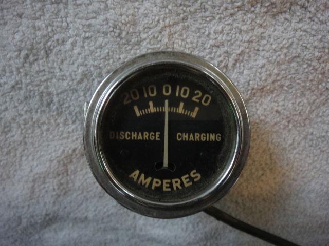 Vintage amperes gauge item #4