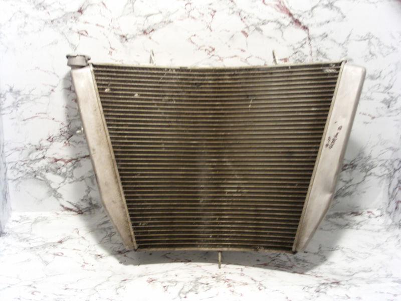 06 07 suzuki gsxr 750 600 factory rad radiator assy curved  aoh00075