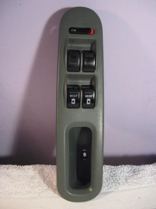 99-04 honda odyssey oem driver's master power window switch assembly gray trim