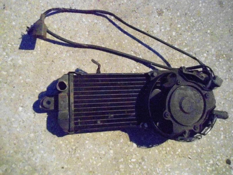 1983 honda ascot vt500ft vt ft 500 radiator & fan