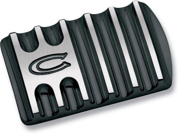 Covingtons brake pedal pad black for harley flt flh flst 85-10