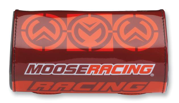 Moose racing flex series handlebar pad red