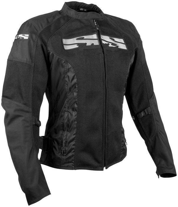 Speed and strength radar love mesh motorcycle jacket black women's xl/x-large