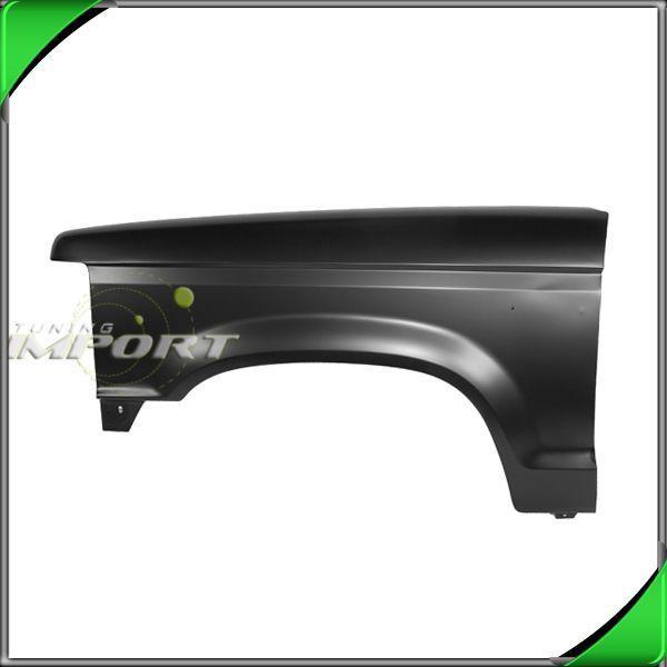 89-92 ford ranger bronco ii 90 91 primered black driver left fender replacement