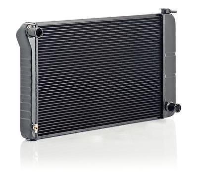 Be cool radiator direct fit aluminum black gm a-body each 15008