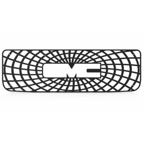 Gmc suburban 94-98 spider web black powdercoat grill insert trim cover