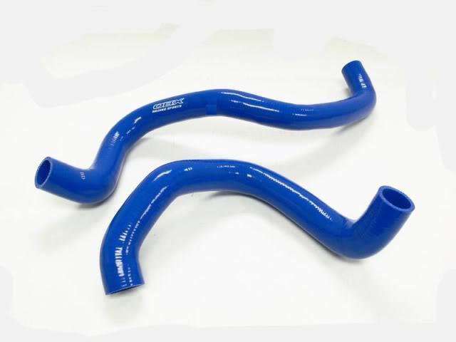 00-05 toyota celica gt gts obx radiator hose set blue 