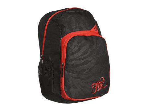 Fox racing spirit womens backpack orange flame/black no size