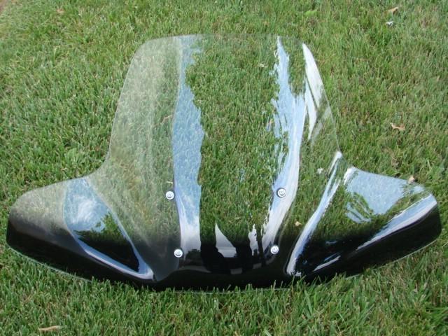 2-tone utility atv windshield for honda fourtrax rancher foreman yamaha grizzly