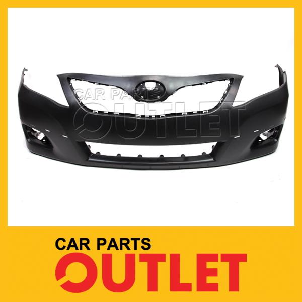 2010-2011 toyota camry se usa built front bumper raw matte black cover wo primed