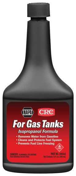 Crc chemicals crc 095343 - fuel additive, gas line water remover; 12 oz