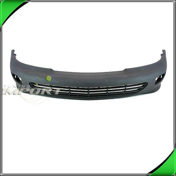 95-99 chevy cavalier front bumper cover replacement plastic non primed raw black