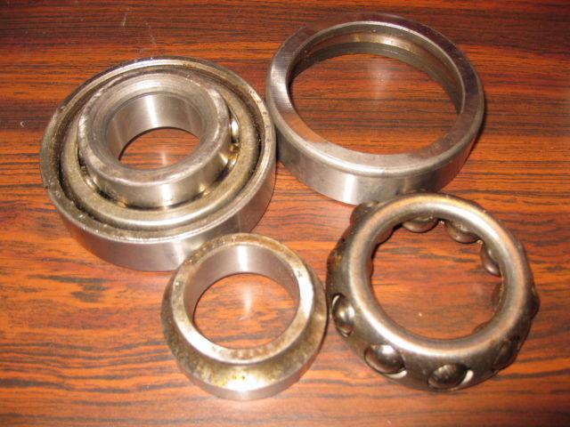 1934-1942 buick series 80 & 90 front wheel outer bearings 2 complete bearings