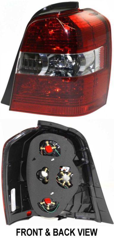 Tail light brake lamp rear lens & housing passenger's right side rh