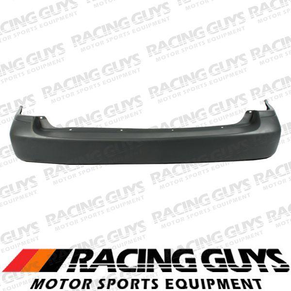 98-03 toyota sienna rear bumper cover matte dark gray facial plastic to1100183