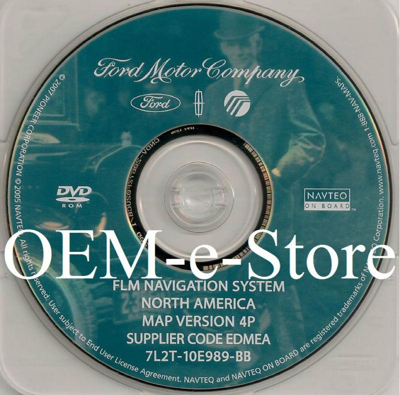 2008 ford expedition xlt eddie bauer limited navigation dvd map 4p u.s canada