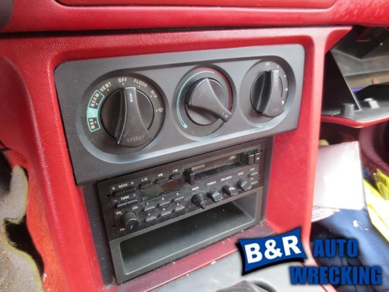 Radio/stereo for 87 88 89 ford mustang ~ am-fm-stereo-cass rotating balance cont