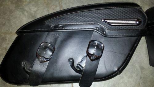 03 roadking leather saddlebags