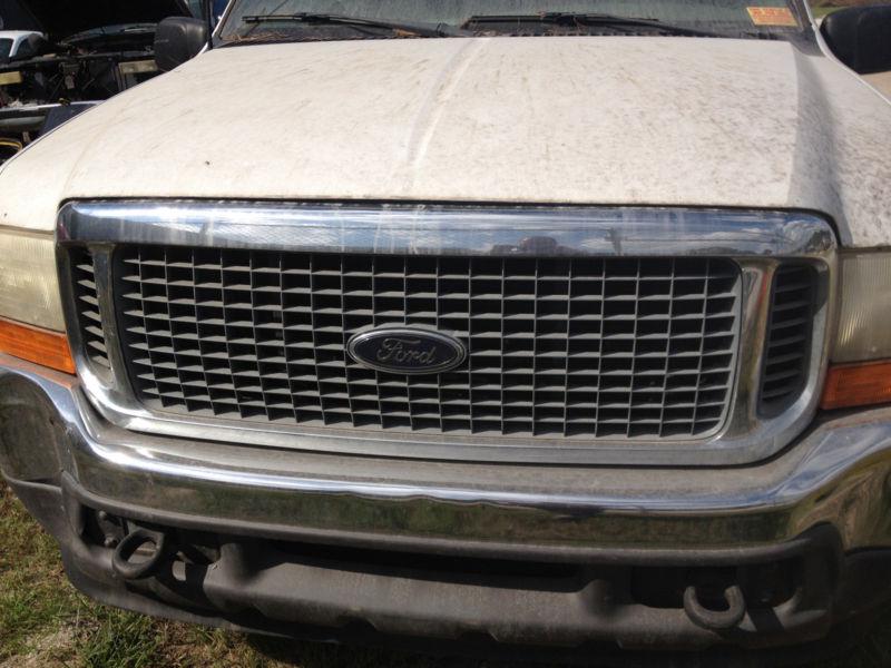 2005 2006 2007 f250 f350 ford chrome grille fits 1999-2004 super duty