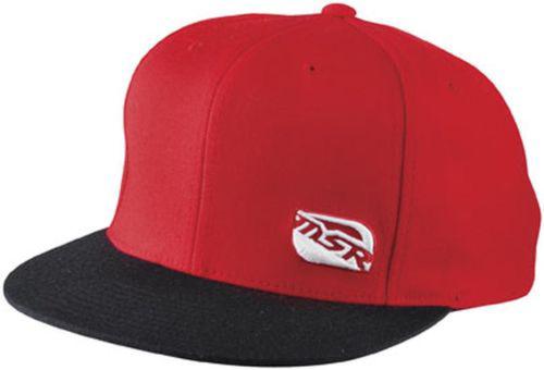 New msr beantown adult hat/cap, red/black, one size