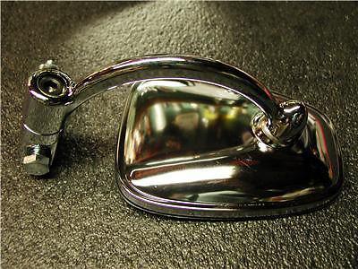 Chrome bar end mirror         norton/triumph/bsa