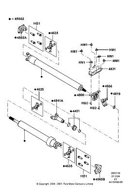 5c3z4800d support 05 06 07 f550 sd