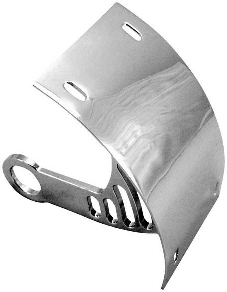 Yana shiki tag bracket curved silver for yamaha yzf r6 06