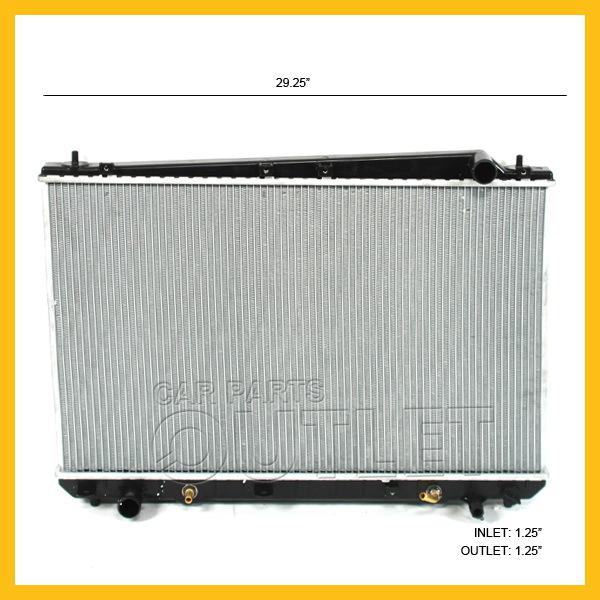 2001 2002 2003 toyota sienna v6 3.0 3.0l a/t radiator new ce le 03 02 01 at auto