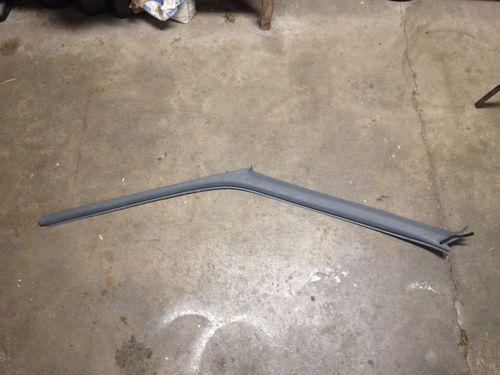 88-91 civic * gray interior a-pillar trim panel covers hatchback drivers left