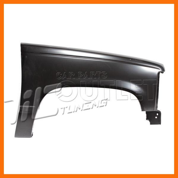 1992-1999 gmc suburban yukon passenger fender capa tahoe primed black right